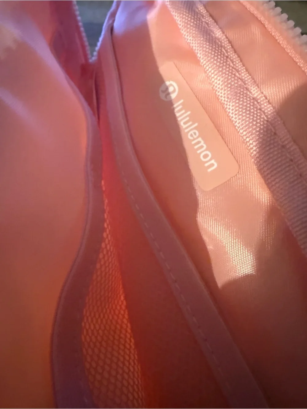 lululemon athletica Blush Pink Crossbody Sling Bag